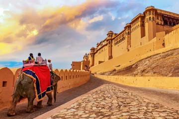 Amritsar to Jaipur Tempo Traveller